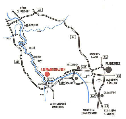 Lageplan von Assmannshausen 