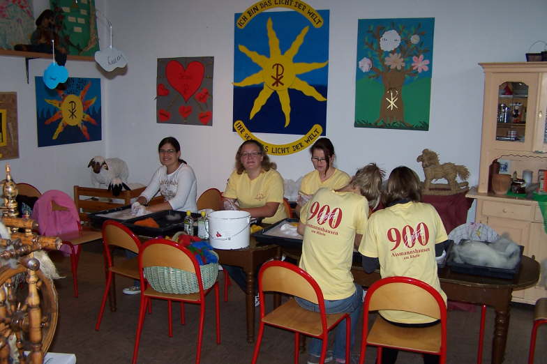 Filzen im Raum der kath.Jugend