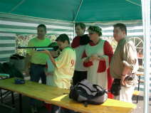 Schtzenverein "Freischtz" - Lichtgewehrschieen mit Mitgliedern des Ritterordens Manus Dominus